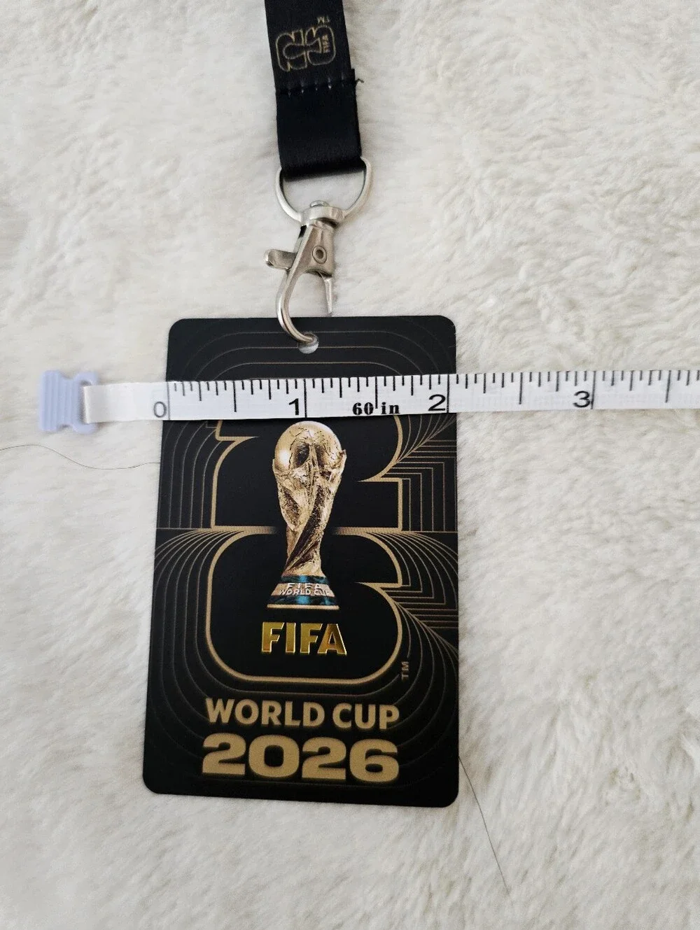 World Cup 2026 Fan ID Card, Badge, & Lanyard--Official FIFA USA Stadium Edition
